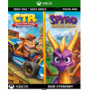 CRASH TEAM RACING + SPYRO TRILOGY KLUCZ XBOX PL Xbox One digitálny