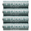 IKEA LADDA AA batérie 2450mAh 1.2V NiMH, 4 kusy