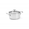 De Buyer 3427.20 - Hrniec s pokrievkou MILADY 20 cm, nerezová oceľ 3427.20 + záruka 3 roky zadarmo