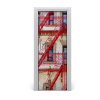 Fototapeta samolepiace na dvere taliansky dom 75x205