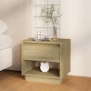 Nočný stolík dub sonoma 45x34x44 cm drevotrieska-ForU-809518