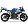 NÁLEPKY JUULA NA MOTOCYKEL PRE HONDA CBR 600 RR 2007 USA MODRÁ B197EA