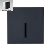 EMITHOR 70431 STEP LIGHT LINE,LED/1W,4000K, BLACK