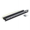 Triton 19' modulární patch panel 1U pro max. 24ks keystone,otvor 14,8x17,5mm , černý (RAB-PP-X10-A1)