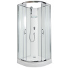 ARTTEC BRILIANT 90 x 90 cm - Sprchový box model 1 číre sklo PAN01201