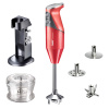 Bamix Ponorný tyčový mixér Deluxe, typ D, 200 W, červená 1010.023