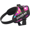 Julius-K9 IDC Powerharness Dogz - postroj pre psa, s odrazkami, farebný psí vzor - Mini