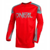 O´Neal Matrix Ridewear červeno-sivý