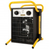 Teplovzdušný průmyslový ventilátor 2500W/5000W, krytí IPX4