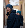 Softshellová bunda na nosenie detí Alice + TĚHOTENSKÁ VSADKA, tmavo modrá M/L