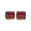 Dynamické blinkre LED CARCLEVER zadné 2 svetlá trl21led