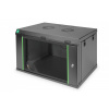 DIGITUS Digitus DN-19 07-U-EC-SW rack 7U Nástenný regál Čierna (DN-19 07-U-EC-SW)
