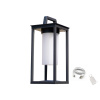 ACA DECOR Stolové vonkajšie stmievateľná LED lampa Quad Antracit, USB, IP54