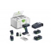 FESTOOL T 18+3 HPC 4,0 I-Set aku. skrutkovač 577609