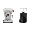 Ascaso Dream PID, leštený hliník + Eureka Mignon Silenzio, BL black