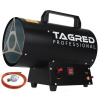 TAGRED TA960 , Plynový ohřívač 15 kW, hadice, redukce