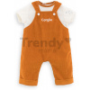 Oblečenie Velvet Overalls & T-Shirt Bords de Loire Mon Premier Poupon Corolle pre 30 cm bábiku od 18 mes
