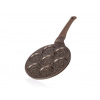 Banquet Lívanečník GRANITE BROWN Smile 26cm, 7 lívanců, nepřilnavý povrch
