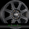 DOTZ KALAHARI 8x18 6x139,7 ET35.00 black - schwarz matt