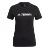 adidas Terrex Classic Logo dámske tričko Black/White 14 (L)