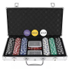 Malatec Poker - sada 300 žetonů v pouzdře HQ 23528