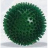 GYMY MASÁŽNA LOPTIČKA - ježko 7 cm zelená, priemer 7 cm 1 ks