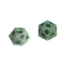 Kocka Set (2) - Heavy Metal D20 Dice Set Cool Matcha