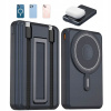 4V1 BEZDRÔTOVÝ POWERBANK MAGSAFE S KÁBLAMI TYPU C LIGHTNING 15W