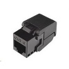Solarix Samořezný keystone CAT6 UTP RJ45 černý SXKJ-6-UTP-BK-SA 25286801