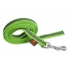 Firedog Pogumované vodítko 20 mm 1 m bez rúčky neónovozelené