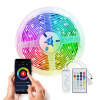 Solight wifi Smart LED svetelný pás, RGB, 5m, sada s adaptérom a dialkovým ovladačom WM57