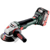 Metabo WB 18 LTX BL 15-125 Quick 601730660 akumulátorová úhlová brúska 125 mm, bez kefiek, vr. 2x aku, vr. nabíjačky, + púzdro, 18 V, 5.5 Ah; 601730660