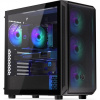 Endorfy skříň Arx 700 ARGB / ATX / 4x 140 ARGB fan (až 8 fans) / 2x USB / USB-C / mesh p. / tvrzené sklo / černá EY2A013