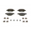 TATechnix Brzdové platničky 136,9mm Citroen C3 I (FC_, FN_) - Bosch