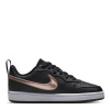 Nike Court Borough Low 2 SE Big Kids' Shoes Black/Bronze 5.5 (38.5)