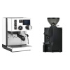 Rancilio Silvia BC PID, white + Eureka Mignon Manuale, BL black