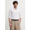 Ľanová košeľa Pepe Jeans ARNAU pánska, béžová farba, regular, s klasickým golierom, PM308844 L
