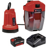 Einhell Power X-Change GE-SP 18 LL Li (1x4,0Ah) ponorné čerpadlo na čistú vodu 4500 l/h 8 m; 4181561