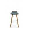 FAMEG Cleo - BST-1605 - barová stolička Farba dreva: buk premium, Čalúnenie: látka CAT. A