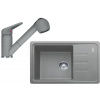 FRANKE SETG118ŠK fragranitový drez 620x435 mm BSG 611-62 š.kam.+bat so sprchou FC 9547.084 FRA 114.0440.850