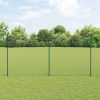 zahrada-XL Plot s stĺpmi Zelená 1.5 x 25 m Oceľ 3336255
