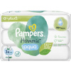 PAMPERS Harmonie Aqua vlhčené obrúsky Plastic Free 3× 48 ks