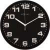 NEXTIME Dizajnové nástenné hodiny 3053zw Nextime Dash black 35cm