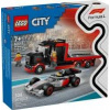 LEGO City 60493 Výstavný nákladiak F1 s pretekárskym autom Audi F1
