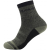 Alpine Pro Gentin 2 Unisex ponožky USCA038 olivine S