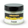 Mikbaits Mini boilies v dipe 50ml 6-8mm cesnak