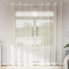 zahrada-XL voálové závesy s priechodkami 2 ks krémové 140x225 cm 4102073