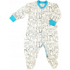 Dojčensky overal - PAJACYK KLEKLE 80 MULTIColor (Pajac spiacyk, veľa vzorov r 80 kleble)