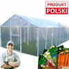 Záhradný fóliový tunel 283x471 13m PTF skleník (Tunel záhradnej fólie 2,83x4,71 13m2 Produkt PL + 5 X SEMENA)