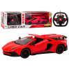 Lean Toys Športové auto na diaľkové ovládanie 1:12 - červené